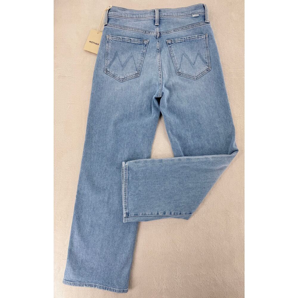 Mother Jeans The Rambler Zip Ankle Relaxed Straight Look Ma No Hands 27 NWT - Picture 3 of 10